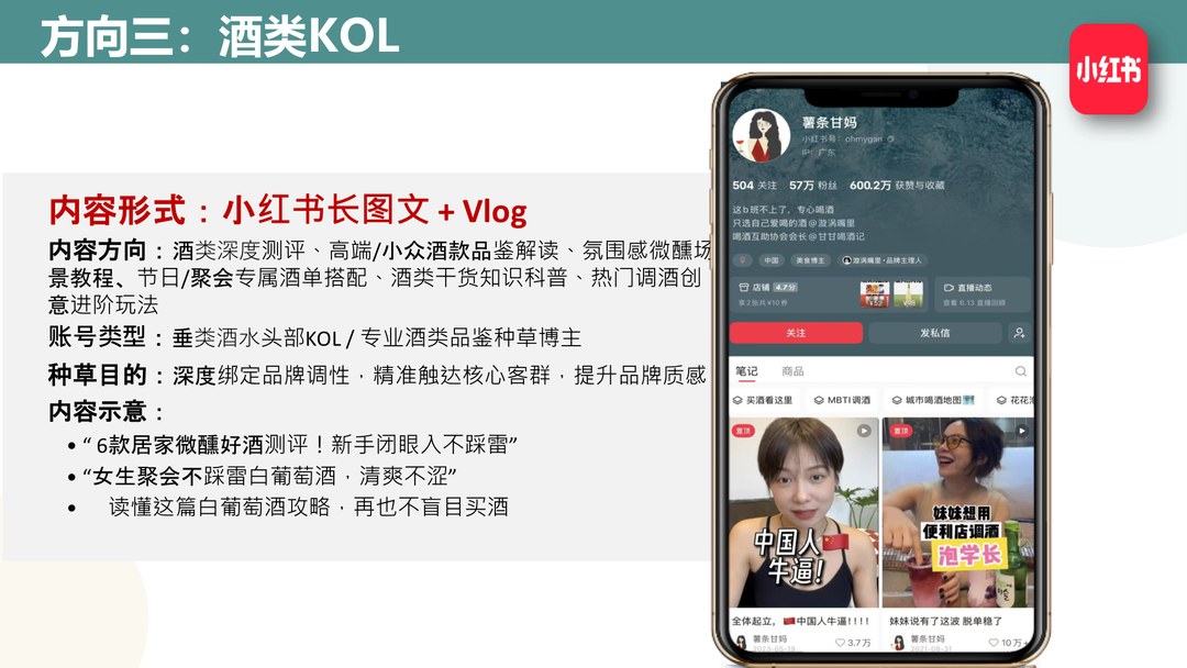 Direction 3 wine KOL reviews