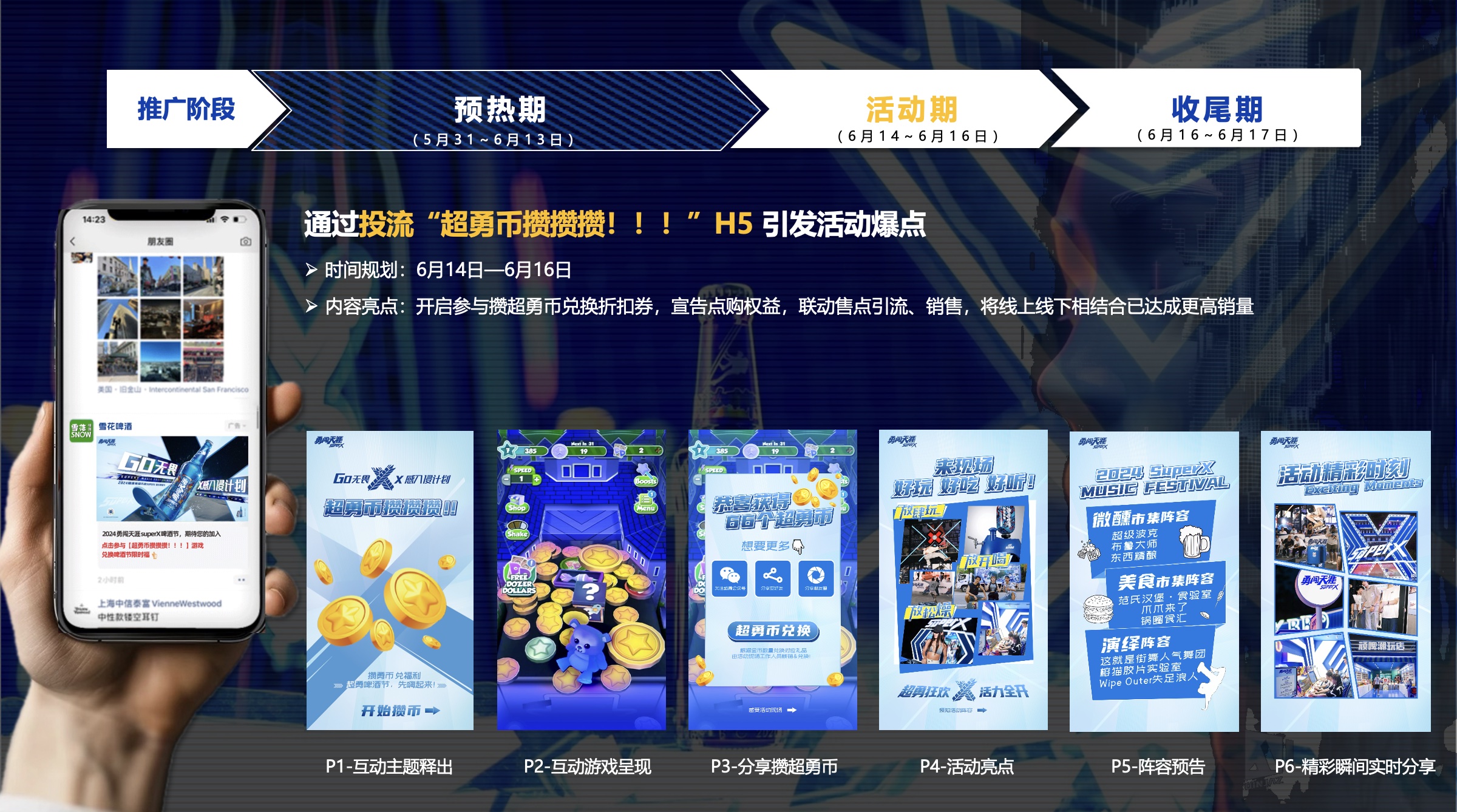 Super-coin H5 and countdown creative